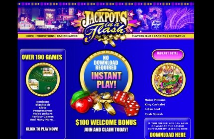 Jackpots In A Flash Casino