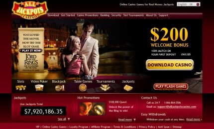 All Jackpots Casino