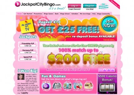 Jackpot City Bingo