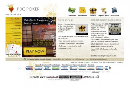 PDC Poker